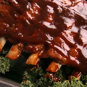 1/3 Slab St. Louis-Style BBQ Ribs and BBQ Chicken Breast - Steve's